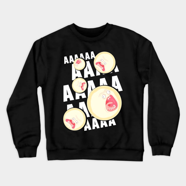 Screaming sun Crewneck Sweatshirt by conquart